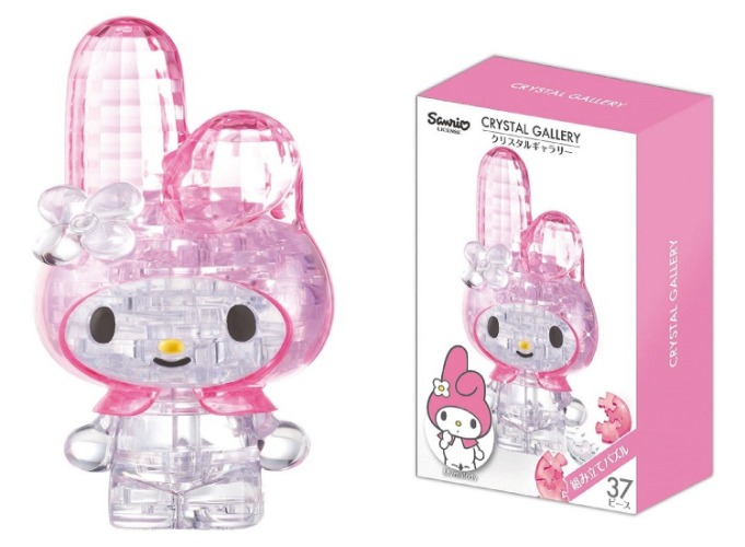 HANAYAMA 3D Pazzle Crystal Gallery My Melody 37 Pieces by Puzzles - 