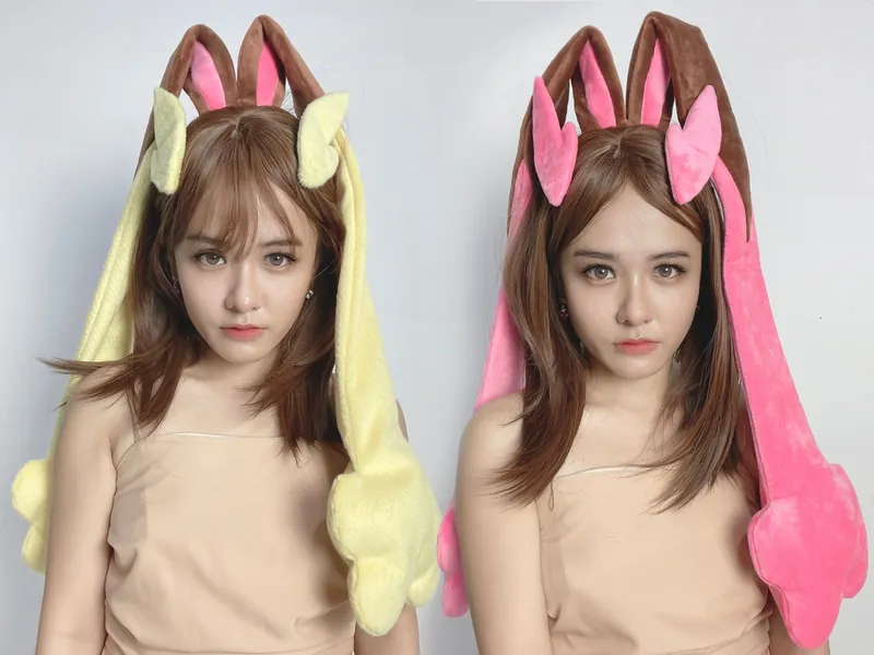 Lopunny and Shiny ears pokemon cosplay