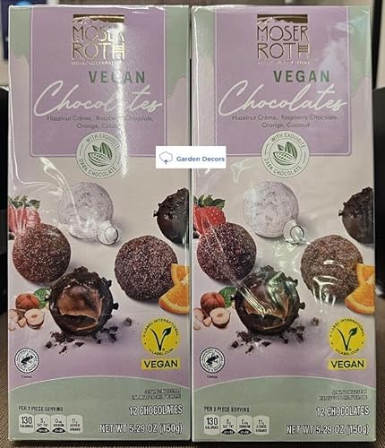 12 VEGAN Chocolates