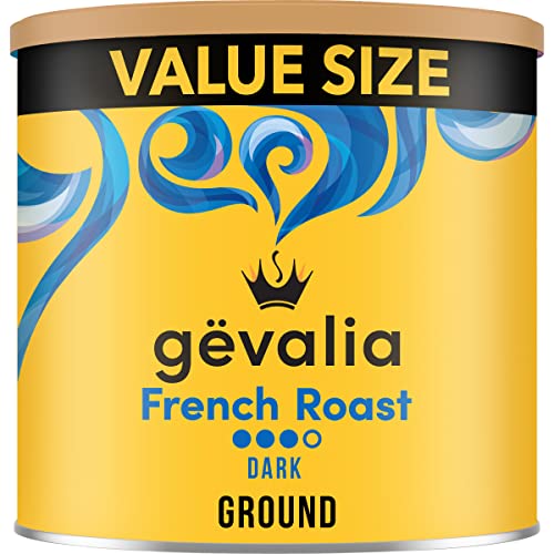 Gevalia French Roast Ground Coffee (27.6 oz Canister) - Ground 27.6oz