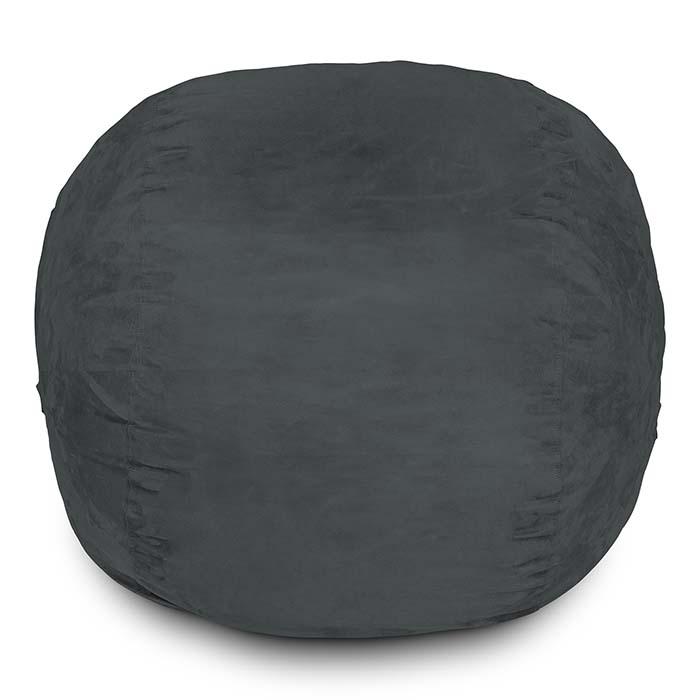 4-ft Bean Bag Chairs by Beanbag Factory - Black