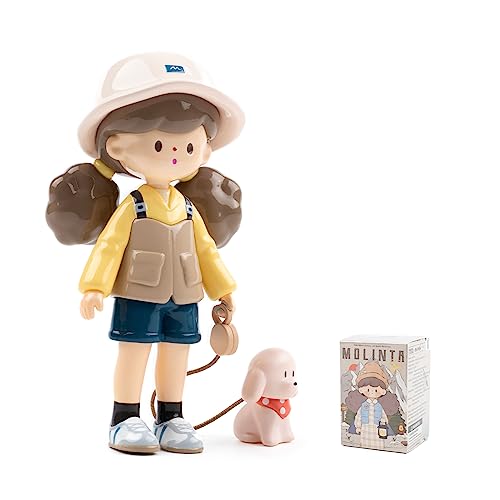 BEEMAI Molinta Camping VLOG Series 1PC Random Design Cute Figures Collectible Toys Birthday Gifts