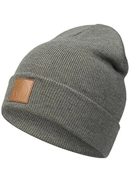 Occulto Leatherpatch Winter Mütze Beanie