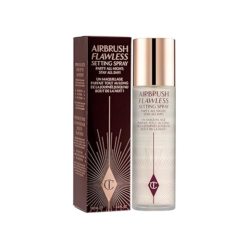 Charlotte Tilbury Airbrush Flawless Setting Spray (100ml / 3.3 Fl Ozl),Clear - 3.3 Fl Oz (Pack of 1)