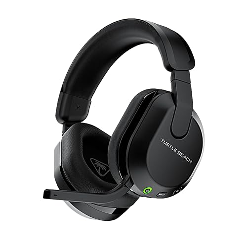 Turtle Beach Stealth 600 Wireless Multiplatform Amplified Gaming Headset for PS5, PS4, PC, Nintendo Switch & Mobile – Bluetooth, 80-Hr Battery, Noise-Cancelling Flip-to-Mute Mic, 50mm Speakers – Black