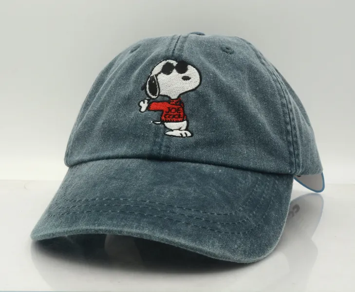 Joe Cool  dog embroidered cap
