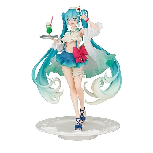 Hatsune Miku Statuette PVC Hatsune Miku SweetSweets Series Melon Soda Float 18 cm
