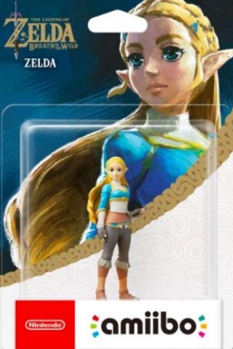 Nintendo Amiibo Legend Of Zelda Breath of the Wild Zelda Figure for Switch