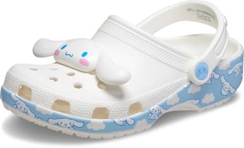Crocs Unisex-Adult Classic Hello Kitty Clog - 6 Women/4 Men - Cinnamoroll