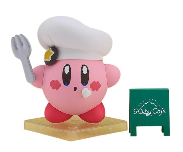 Hoshi no Kirby - Kirby - Nendoroid #2598 - Kirby Café Ver. (Good Smile Company) - Brand New