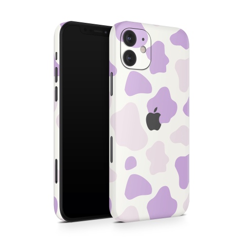 Lavender Moo Moo Apple iPhone Skins - iPhone 12 Mini