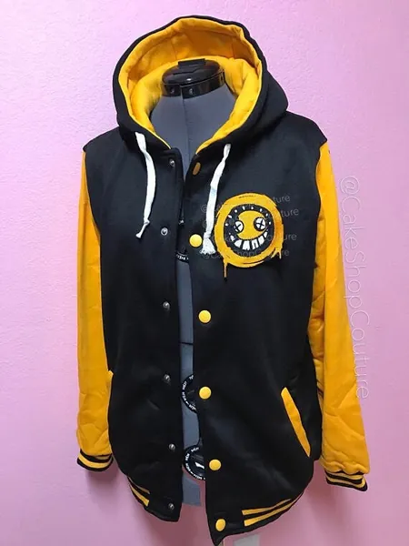 Junkrat Inspired Hoodie Sweatshirt Varsity Jacket Fan Made Overwatch