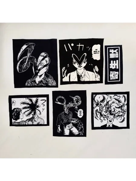 PARASYTE Horror Patches (Set of 6)