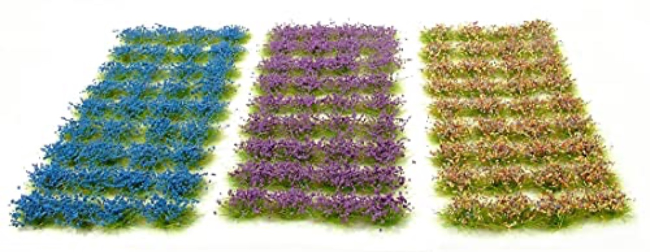 6mm Flower Grass Tuft Set #2 x 108 - Warpainter Scenics