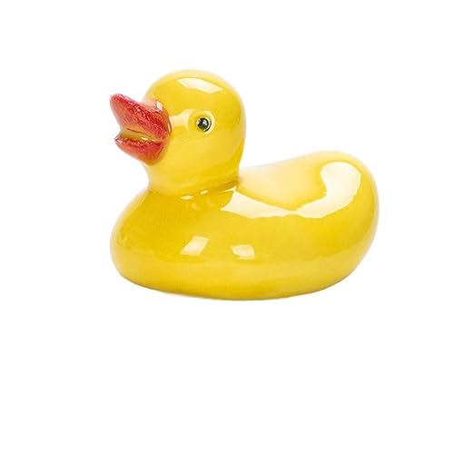 Duck Shaped Ceramic Chopsticks Holder,Cartoon Cute Spoons Fork Rack Chopsticks Stand Rest Rack Japanese Style Chopsticks Pillow Kitchen Tool(D,Yellow) - Yellow - D