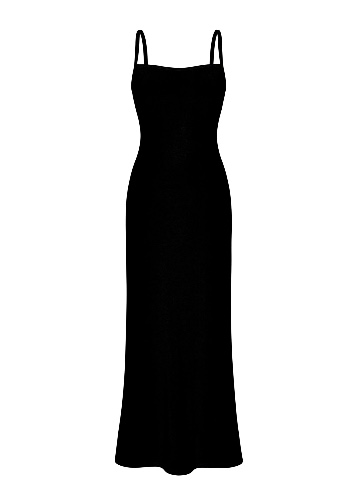 Dinner Party Dress | Black / XS