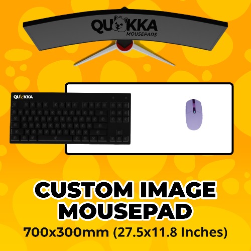 Custom Mousepad 700x300mm - Colour Stitched / 3mm