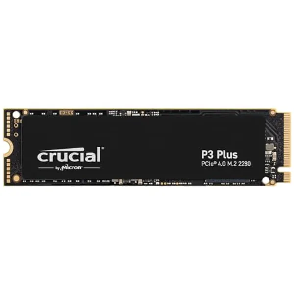 Crucial P3 Plus 1To M.2 PCIe Gen4 NVMe SSD interne - Jusqu’à 5000Mo/s - CT1000P3PSSD8