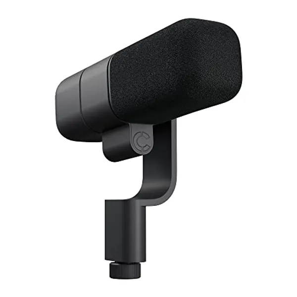 Logitech G Blue Sona Micro XLR Actif Dynamique, Diffusion pour Streaming et Création de Contenu, Micro Gaming, Micro PC et Mac, ClearAmp Active Preampli, Double Capsules,++ Support Interne - Noir