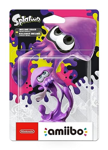 amiibo Splatoon Squid (Neon-Lila)