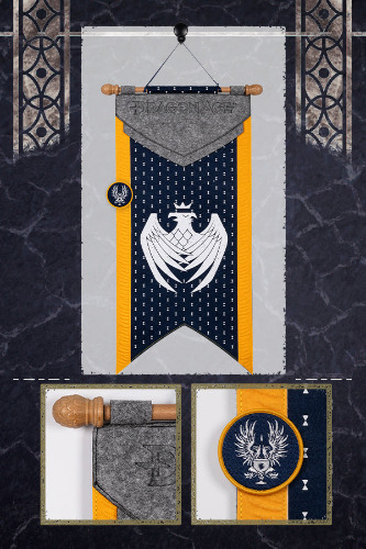 Dragon Age Grey Wardens Pin Banner and Patch