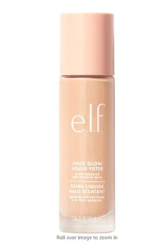 e.l.f. Halo Glow Liquid Filter, Complexion Booster For A Glowing, Soft-Focus Look, Infused With Hyaluronic Acid, Vegan & Cruelty-Free, Fair - 31.50 ml (Pack of 1) Fair