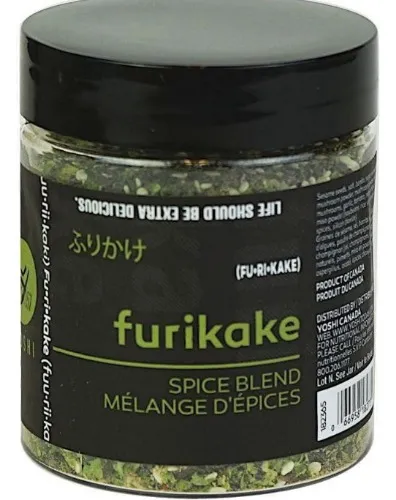 Yoshi Furikake Spice Blend - 75g (2.7 oz) | Japanese Seasoning Mix, Sprinkle On Rice, Vegetables, or Fish