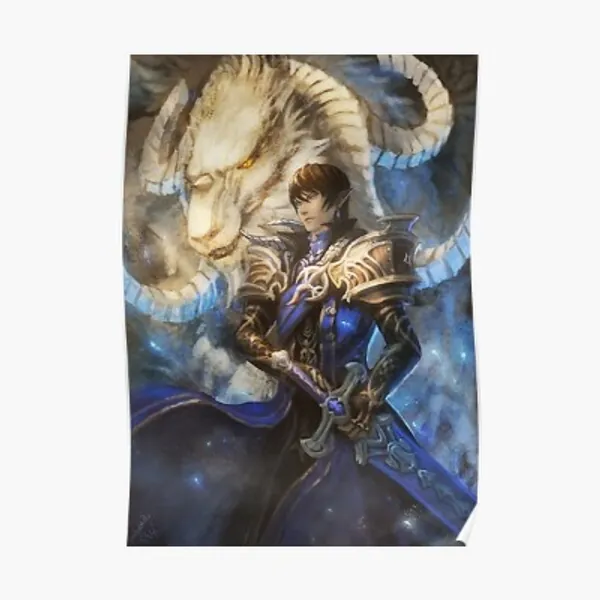 Poster « Aymeric et Hraesvelgr » par AthenaWX