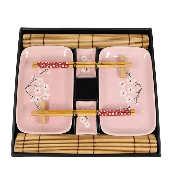 10 Piece Sushi Set (Gift Box) - Pink