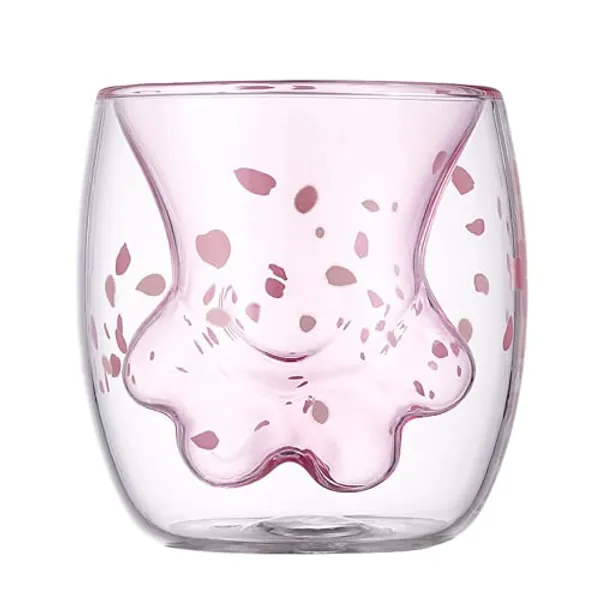 Cute Cat Paw Glass