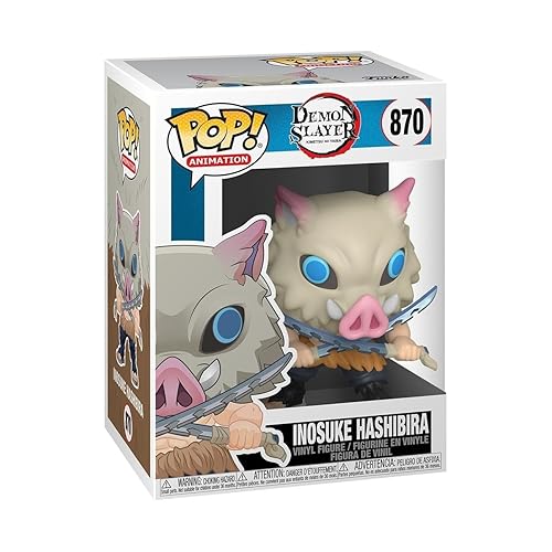 Funko POP Pop! Animation: Demon Slayer - Inosuke Hashibira, Multicolor - Inosuke Hashibira