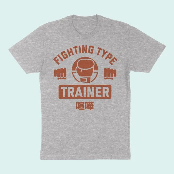 Fighting Type Trainer Next Level T-Shirt, Crewneck, Unisex Tank Anime Graphic, Japanese Video Game