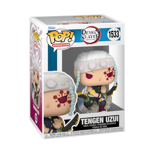 Funko Pop! Animation: Demon Slayer - Tengen Uzui with Chase (Styles May Vary) - Standard