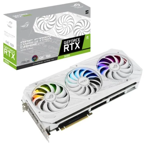 ASUS ROG Strix GeForce RTX 3080 OC White 10GB