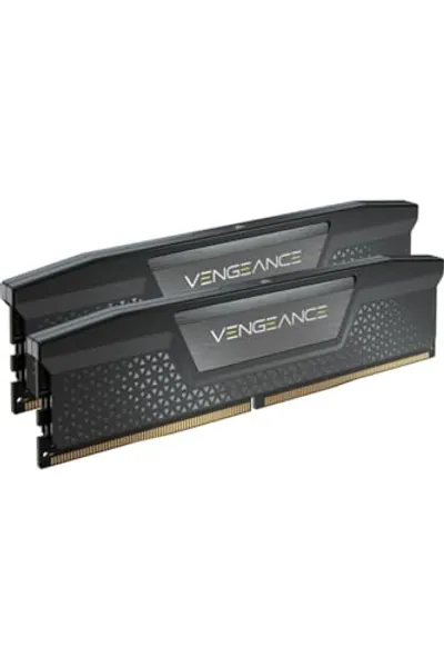 CORSAIR VENGEANCE DDR5 RAM 32GB (2x16GB) 5600MHz CL36 Intel XMP iCUE Compatible Computer Memory - Black (CMK32GX5M2B5600C36)
