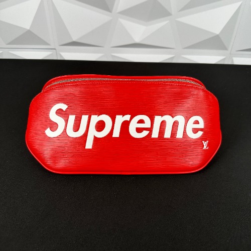 Louis Vuitton x Supreme Red Epi Bum Bag (NZ1197)