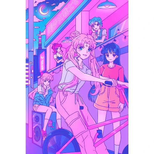 Sailor Moon Acrylic Poster REPLACEMENT