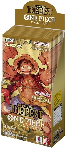 One Piece Trading Card Game - ONE PIECE CARD THE BEST【PRB-01】 - Booster Box (10 boosters) Japanese Ver (Bandai) - Brand New