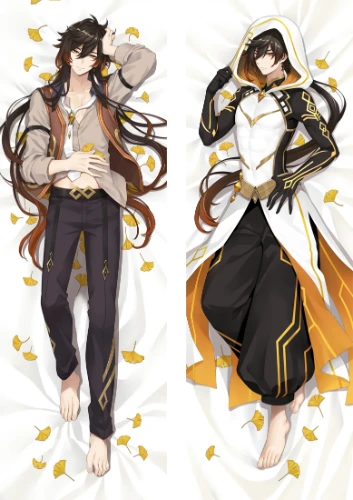 New Zhongli Body Pillow Cover – Genshin Impact - Custom Body Pillow