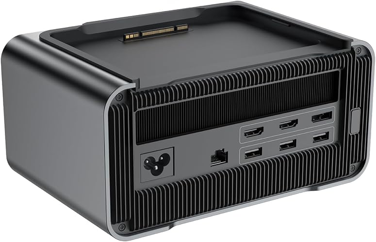 Khadas Mind Graphics Card RTX 4060 Ti Desktop GPU, 8GB GDDR6, External GPU Dock with Speakers for Laptop, Up to PCIe 4.0 x8, 128 GT/s, HDMI 2.1a×2, USB4×1, Supports 4K & 8K Display via Thunderbolt 4/3 - RTX 4060 Ti丨8GB GDDR6