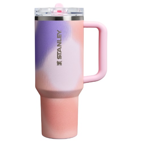 The New Frequency Quencher ProTour Flip Straw Tumbler | 40 OZ | Rose Petal Motion