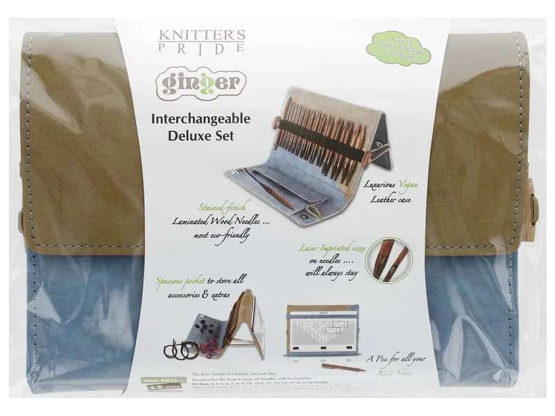 Knitter's Pride Ginger Deluxe Interchangeable Needles Set - 