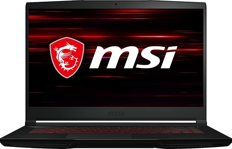 MSI GF63 15.6" Laptop, 16GB RAM, 512GB NVMe SSD | Newest, Thin, Gaming, FHD 144Hz, Intel i5-11400H, RTX 3050, Windows 11