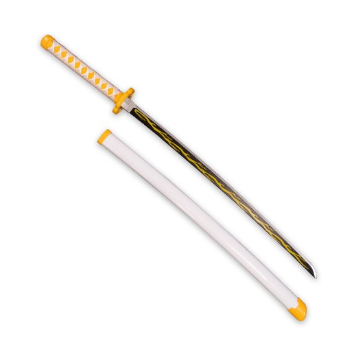 Uwowo Anime Weapons Nichirin Blade Agatsuma Zenitsu Personal  Corps Cosplay Swords