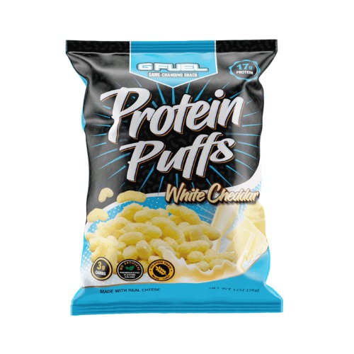 White Cheddar Protein Puffs - Single