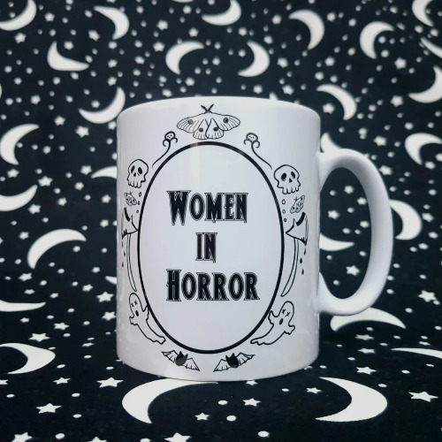 Women in Horror Mug - Black
