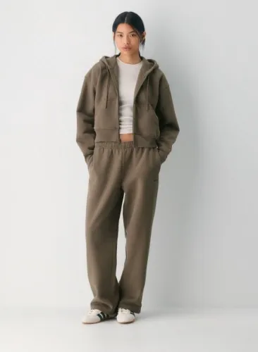 Cozy Sweatfleece Boyfriend Boxy Zip Hoodie  | Aritzia CA