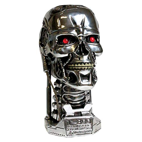 Nemesis Now B1427D5 Terminator Head Box 18cm Silver,21cm