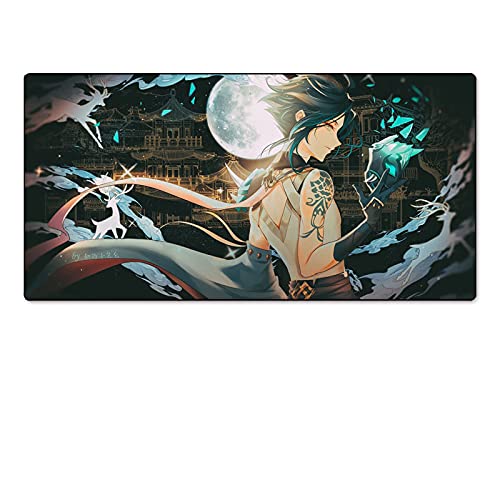 BGTJN Anime Genshin Impact Xiao Gaming Mouse Pad