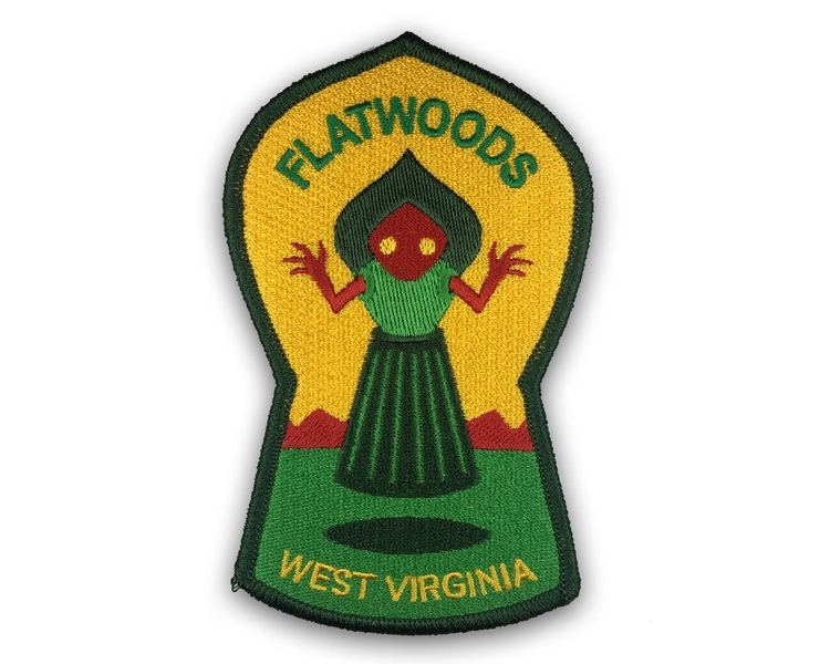 Flatwoods, West Virginia Travel Patch (Flatwoods Monster, Braxton County)